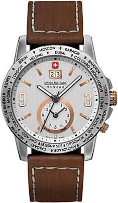 Swiss Military Hanowa Revenge Dual Time 12028XSRTBR.H04S